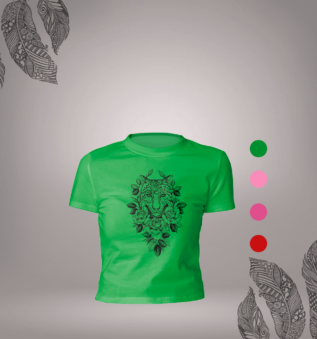 Camiseta Mujer Jaguar Selvatico